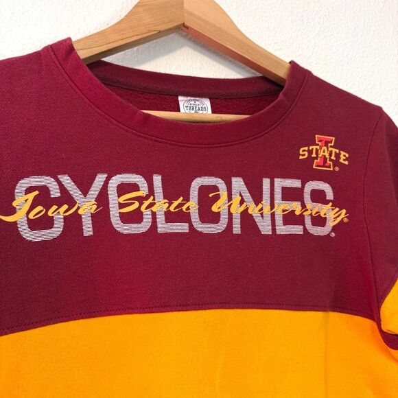 Iowa State ISU Cyclones Cropped Sweatshirt Size Small - Picture 2 of 8